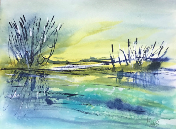 Bold Sea View by Nancy Cameron Art, Image 1.