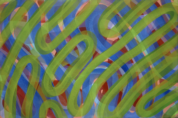Green Swirl 3 by Michelle Concepción