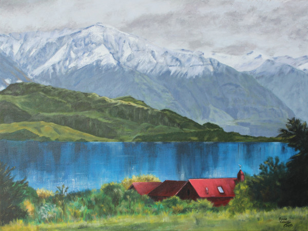 Lake Wanaka, New Zealand by Anne Cowell