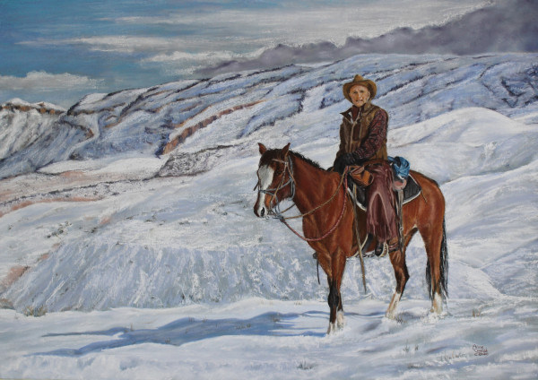 White Wyoming by Anne Cowell