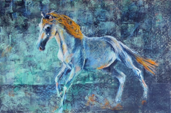 Andalusian Blues by Anne Cowell