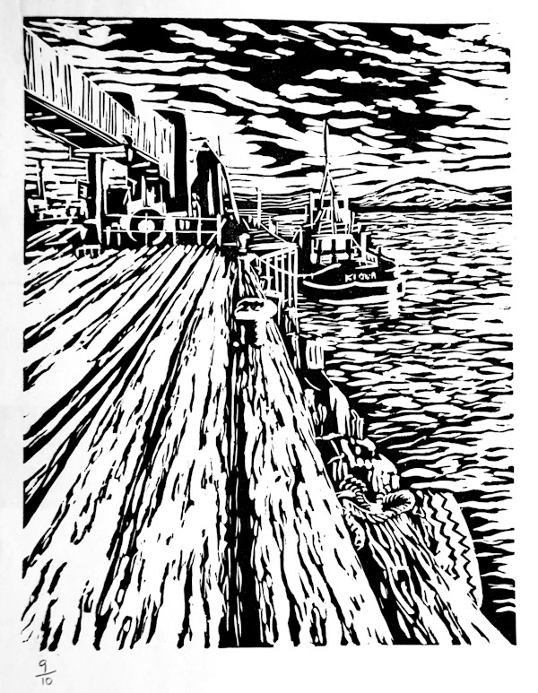 Wharf by Vicki Bosisto