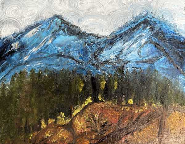Blue Peaks by Brian Hugh Wagner