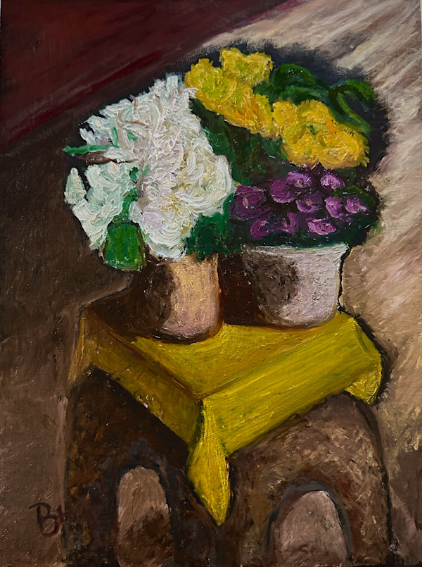 Carnations in Moonlight by Brian Hugh Wagner