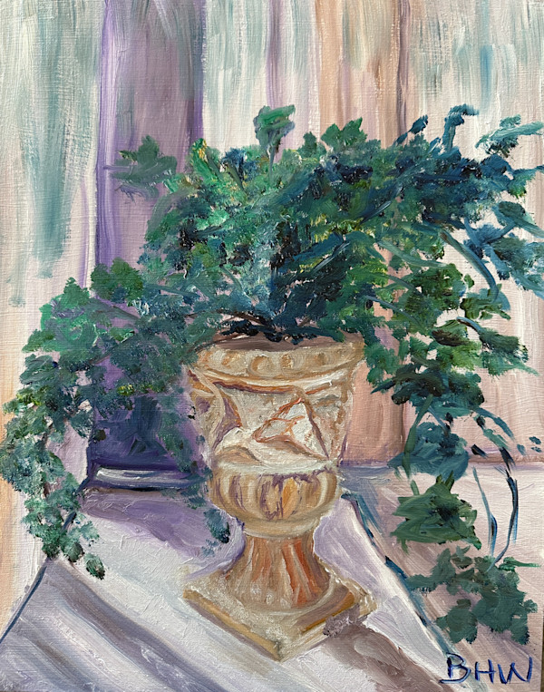 English Ivy Blooms by Brian Hugh Wagner