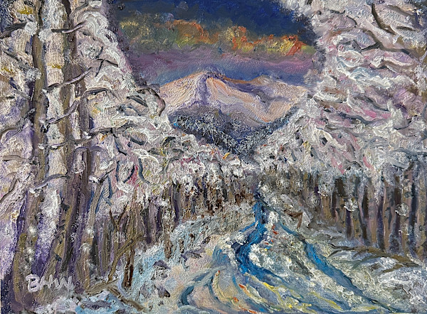 Evening Snow by Brian Hugh Wagner, Image 1.