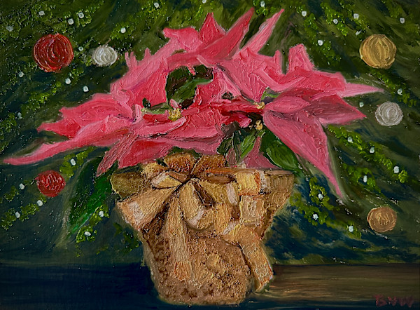 Holiday Poinsettia by Brian Hugh Wagner