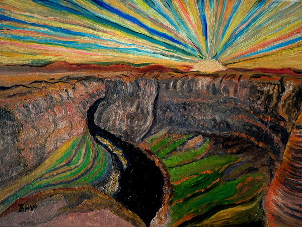 Color-rado River by Brian Hugh Wagner