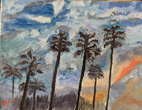 LA Palms by Brian Hugh Wagner