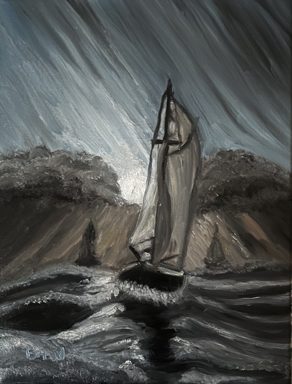 Night Sailing with Rembrandt by Brian Hugh Wagner