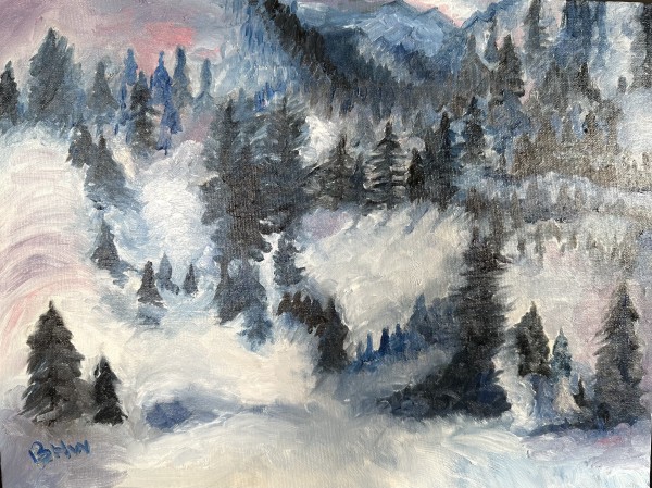 Snow Fog by Brian Hugh Wagner