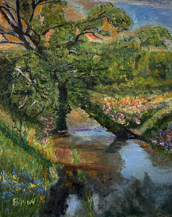 Leaning Tree Creek by Brian Hugh Wagner