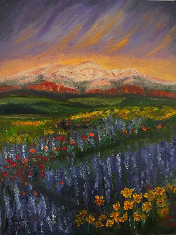 Lupine Love by Brian Hugh Wagner