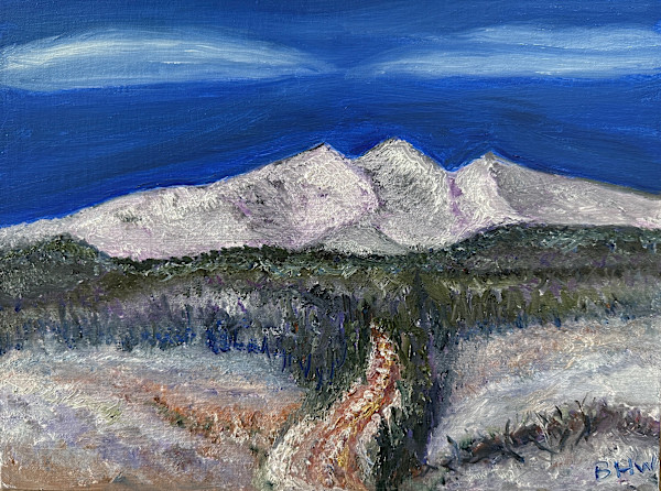 Mt. Evans Winter by Brian Hugh Wagner