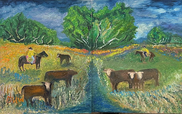 Rainy Roundup by Brian Hugh Wagner, Image 1.