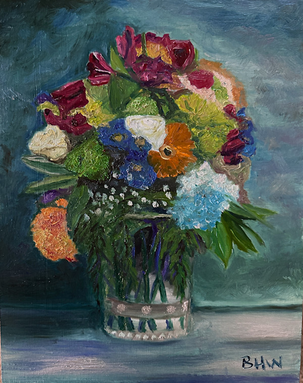 Veil of Prussian Blue by Brian Hugh Wagner