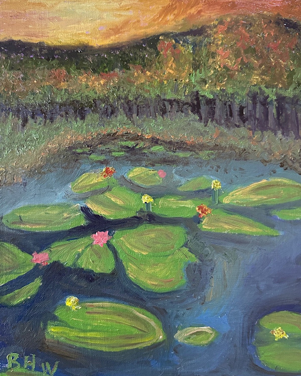 Wild Water Lilies by Brian Hugh Wagner