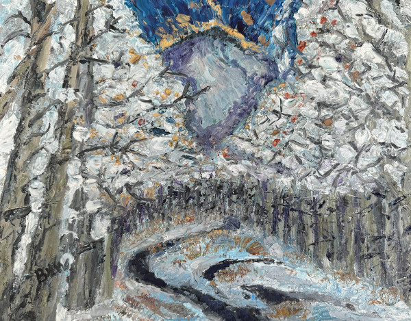 Winter Aspens by Brian Hugh Wagner