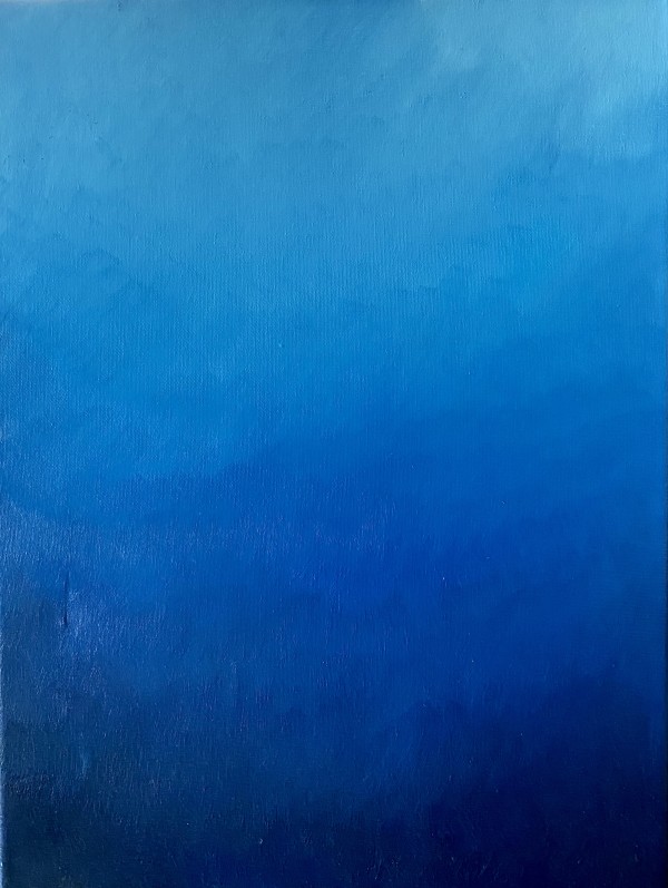 Blue Gradient by Jana Hrivniakova Wagner