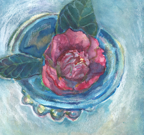 Second camellia by Abby McBride