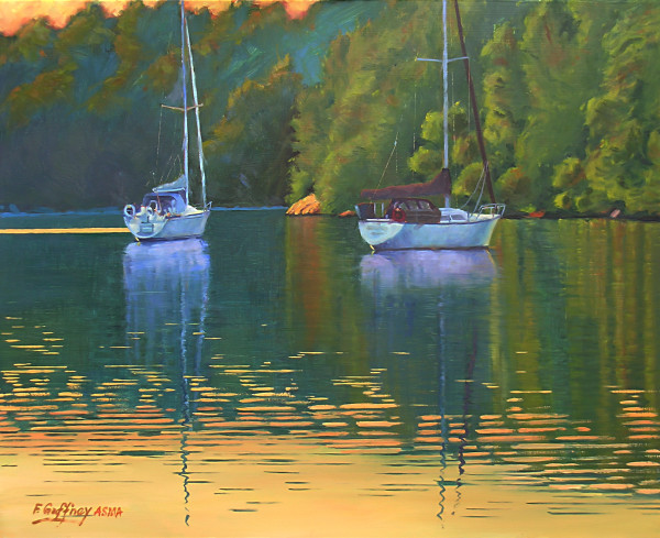 A Tranquil Anchorage by Frank E. Gaffney