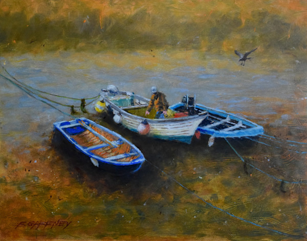 Waiting on the Tide by Frank E. Gaffney, Image 1.