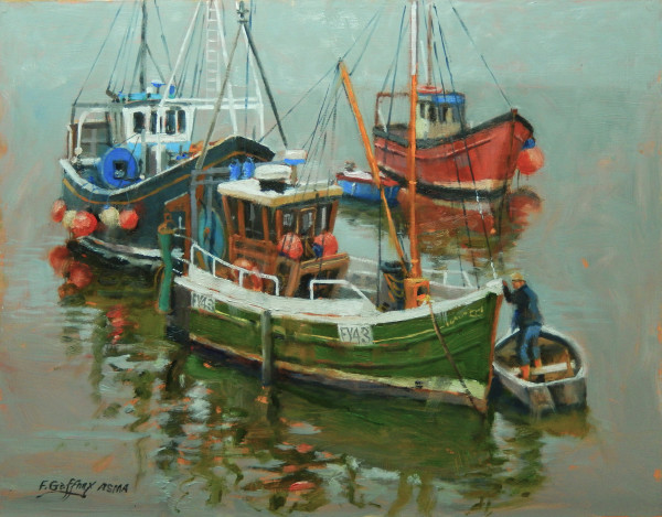 Three Fishing Boats