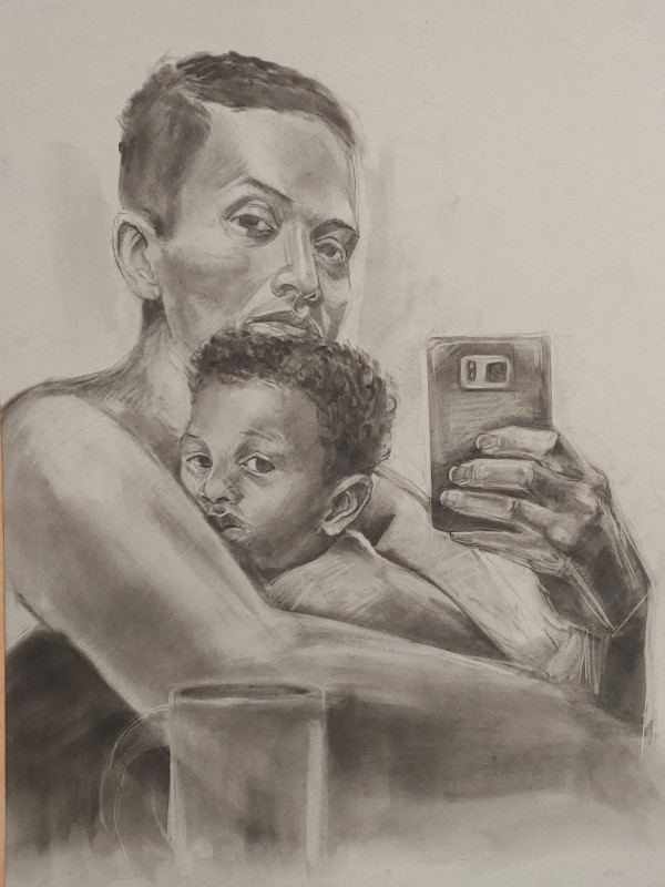 Mother and Child by Wanda Raimundi