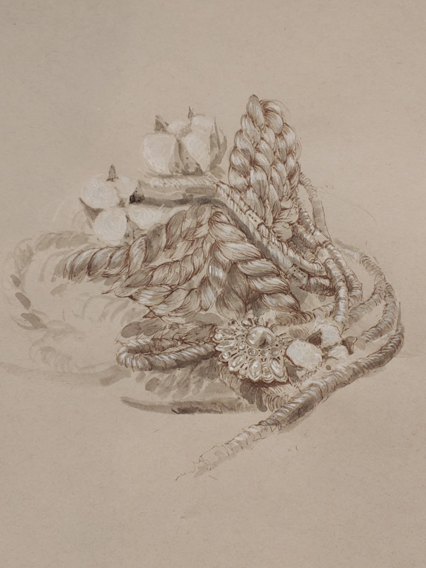 Havana Twists, Dreads with cotton bowls and jewels by Wanda Raimundi, Image 1.
