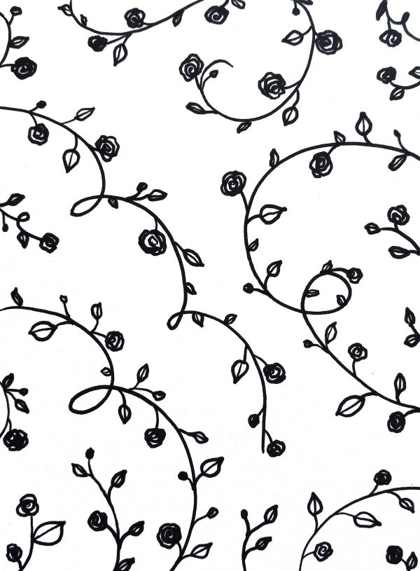 Rose Vine #2 by Kimberly McGraw Moore