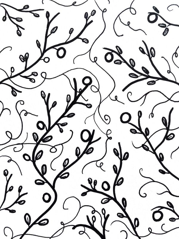 Winter Vine #1 by Kimberly McGraw Moore