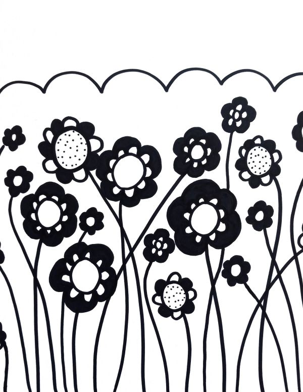 Hedge Border by Kimberly McGraw Moore