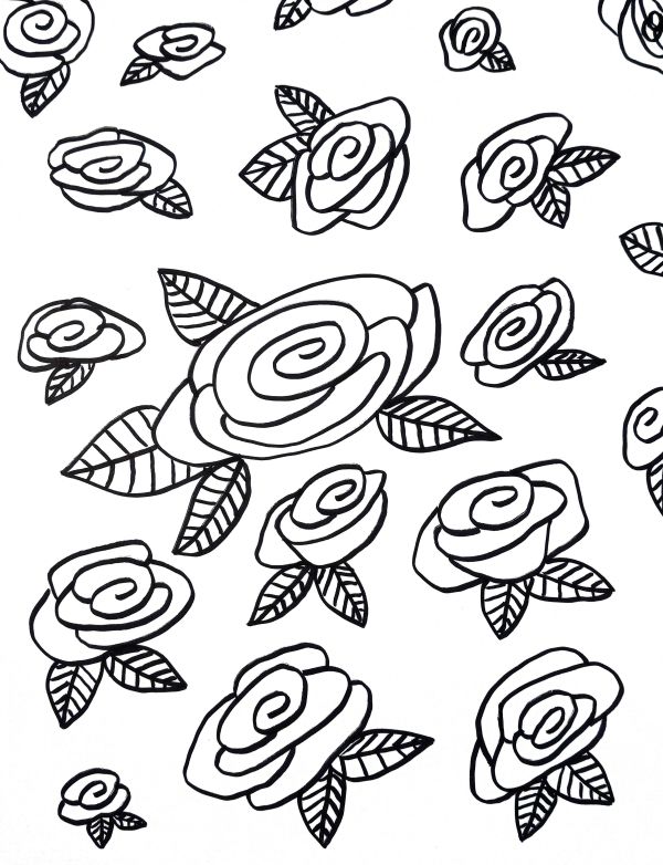 Bold Roses by Kimberly McGraw Moore