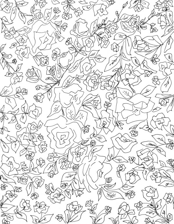 Rose Vine #1 by Kimberly McGraw Moore