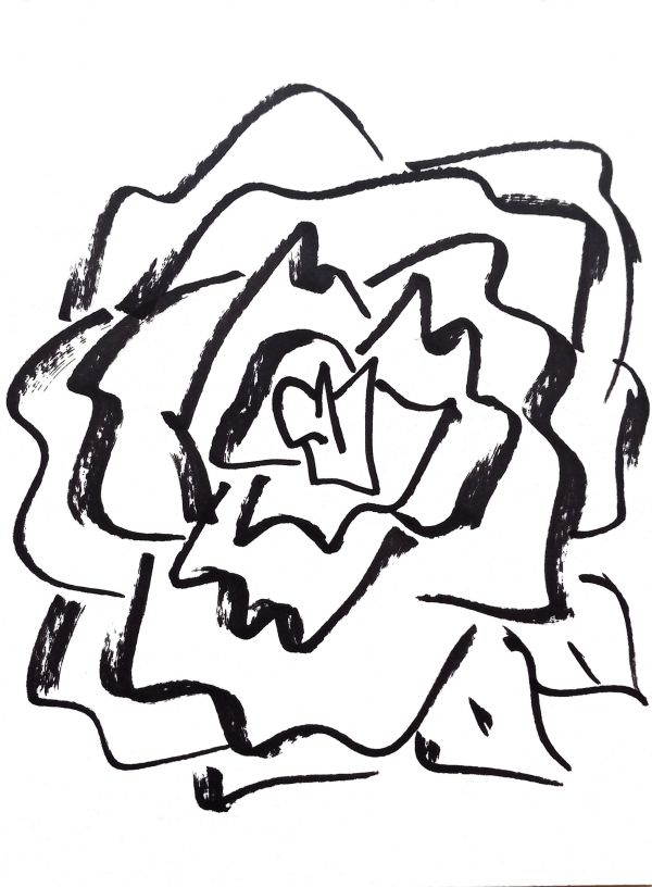 Big Bold Rose by Kimberly McGraw Moore