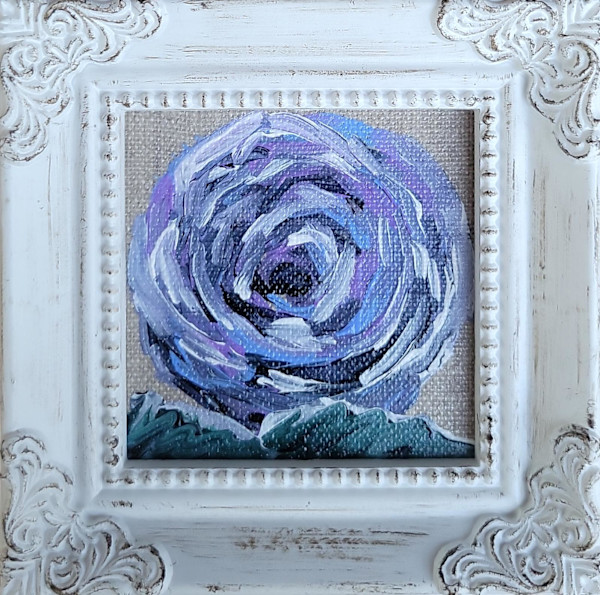 Rose violette (Purple Rose) by Kimberly McGraw Moore, Image 2.