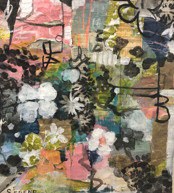 Abstracted Floral by Hannah Rosenberg