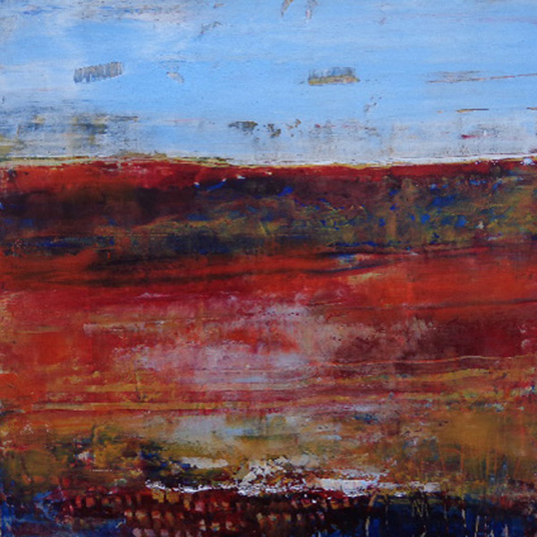 Red Landscape by Patt Scrivener