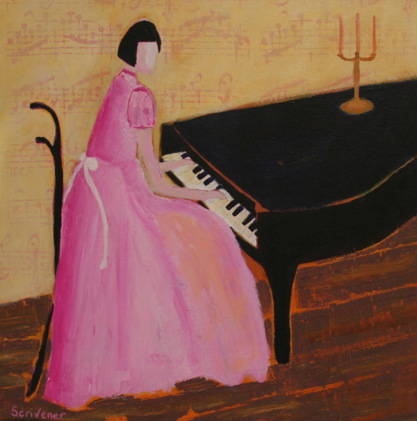 Recital In Pink by Patt Scrivener AFCA
