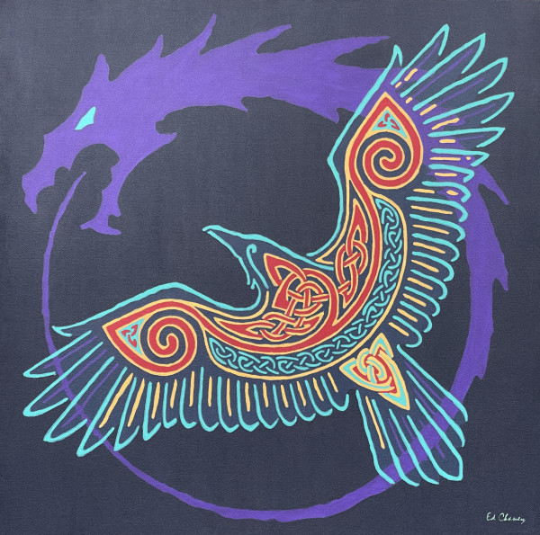 Raven Dragon by Ed Chaney
