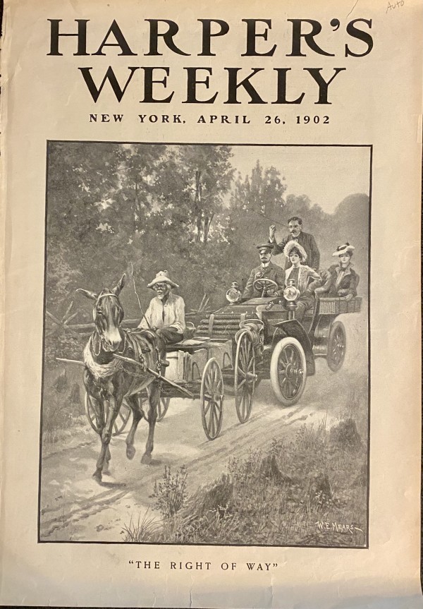 Harper's Weekly "The Right of Way"