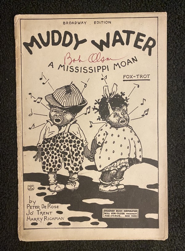 "Muddy Water" sheet music