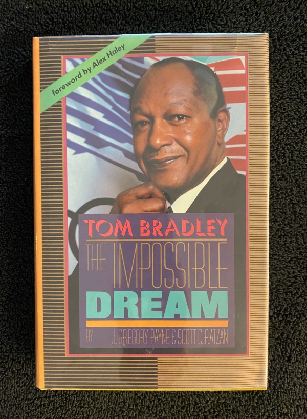 Tom Bradley "The Impossible Dream" signed