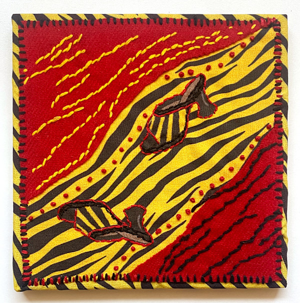 Dede Fluevog Embroidery by Anne M Bray