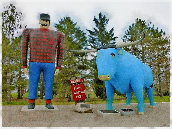 Bemidgi Minnesota by Anne M Bray