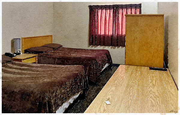 Nights Inn Motel, Thunder Bay, Ontario by Anne M Bray