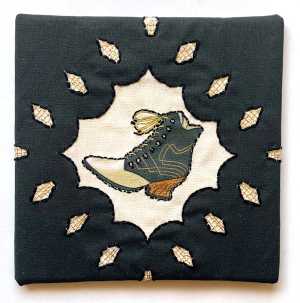 Fluevog Britt Embroidery by Anne M Bray