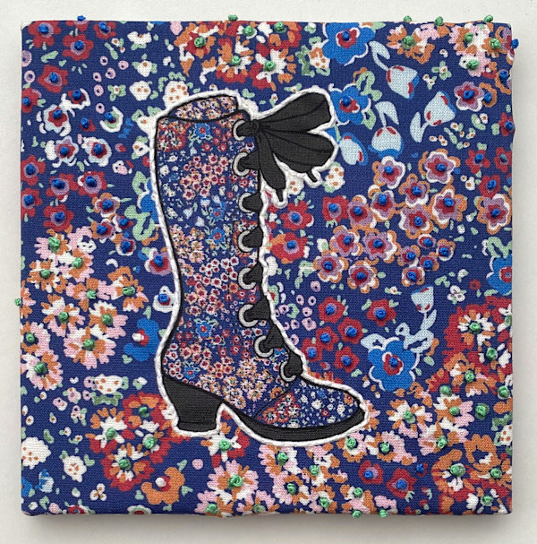 Fluevog Adanac Embroidery by Anne M Bray