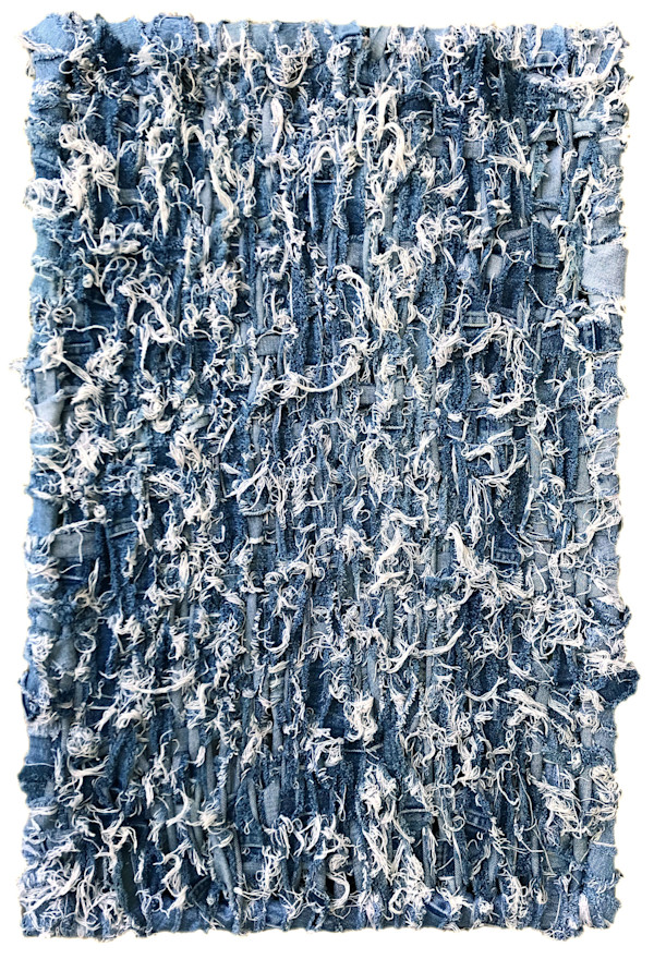 Denim Weaving by Anne M Bray