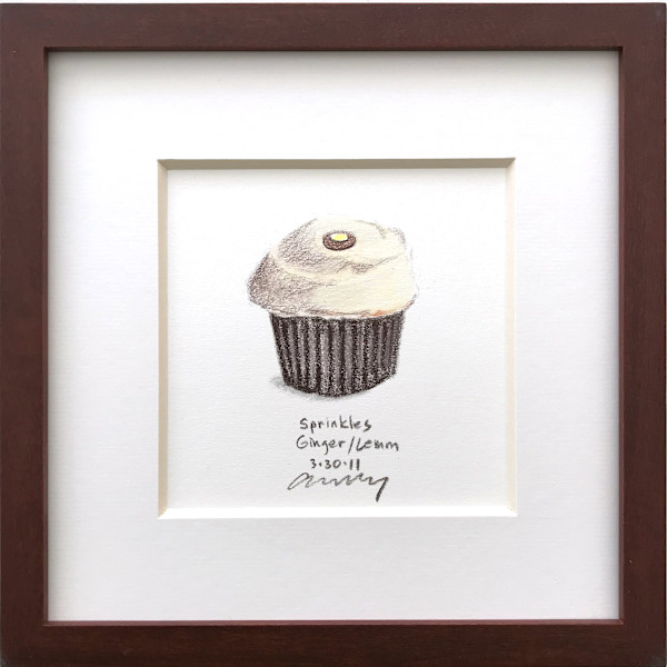 Sprinkles Ginger Lemon Cupcake by Anne M Bray